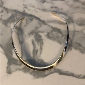 Women’s sterling silver choker necklace